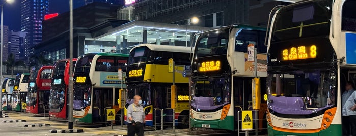 Wan Chai Pier Bus Terminus is one of Hong Kong.