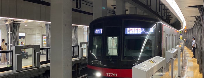 Hibiya Line Platform 2 is one of 上野駅.
