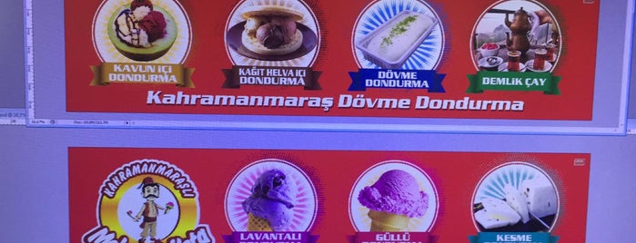 Kahramanmaras yöresel dondurmalari mehmet usta is one of cafe.