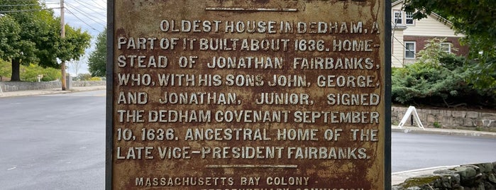 Fairbanks House is one of Massachusetts.