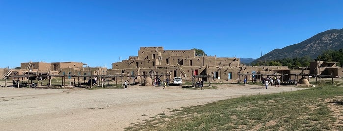 Taos Pueblo Indian Reservation is one of NM.