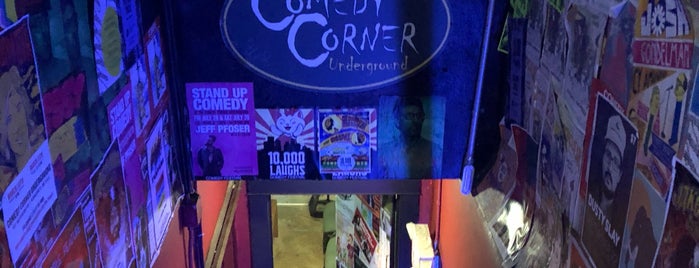 The Comedy Corner Underground is one of Comedy Clubs I Like.