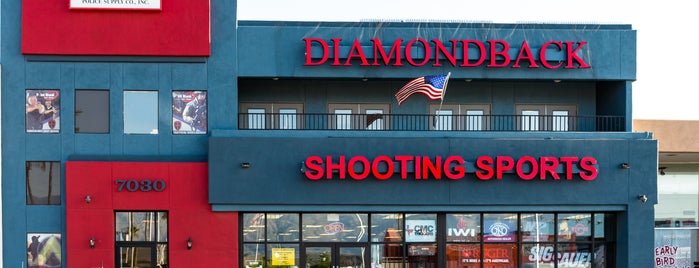 Diamondback Shooting Sports is one of สถานที่ที่ Hannah ถูกใจ.