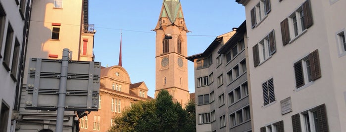 Kirche St. Peter is one of Zurich.