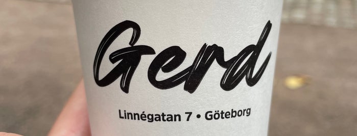 Gerd is one of Cafe in Sweden.