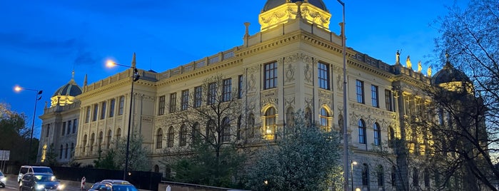 Muzeum (tram) is one of Tramvajové zastávky v Praze.