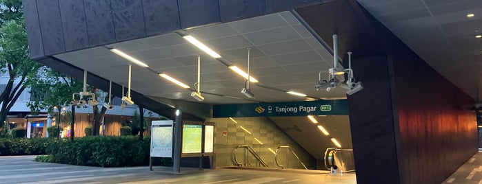 Tanjong Pagar MRT Station (EW15) is one of Singapore MRT Stations.