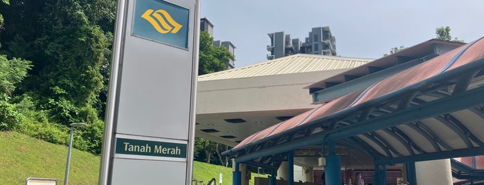 Tanah Merah MRT Interchange (EW4) is one of Singapore MRT Stations.