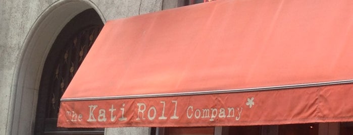 The Kati Roll Company is one of NYC.