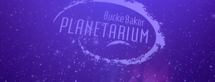 Burke Baker Planetarium - The Friedkin Theater is one of Date Ideas.