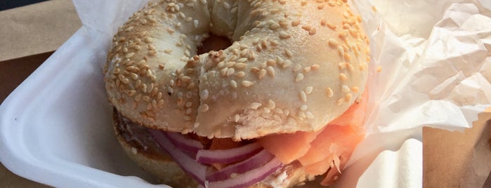 Hot Bagel Shop is one of The 13 Best Places for Bagels in Houston.