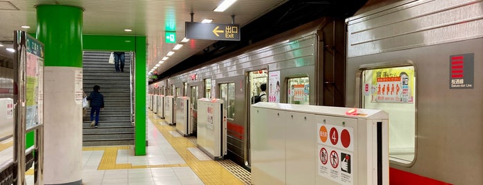 Naruko Kita Station is one of 名古屋市営地下鉄.