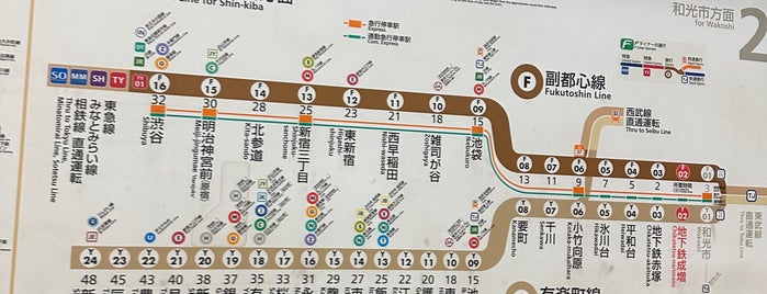 지카테쓰나리마스역 (Y02/F02) is one of 東京メトロの地下鉄駅.