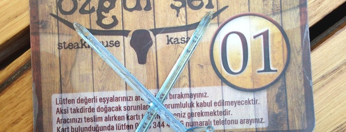 Özgür Şef Steak House is one of Yemek noktalari.