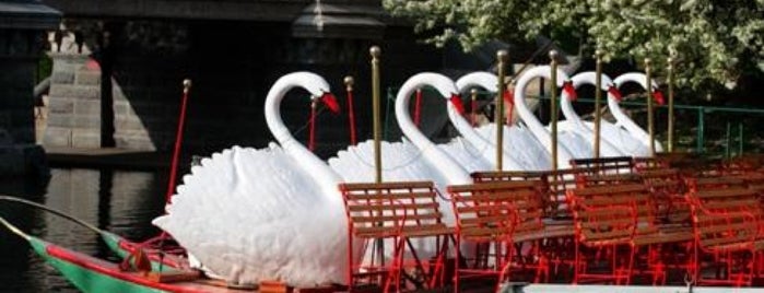 The Swan Boats is one of Boston.