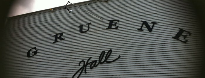 Gruene Hall is one of Places To See - Texas.