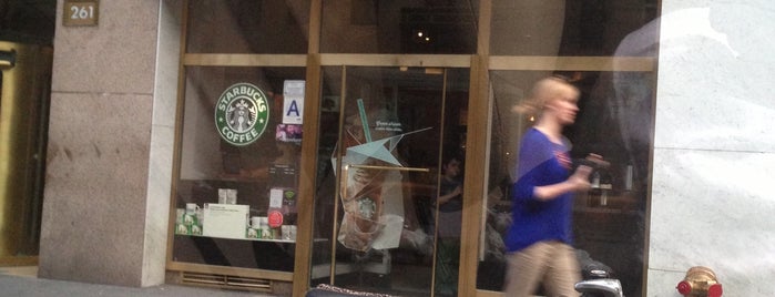 Starbucks is one of NYC Starbucks.