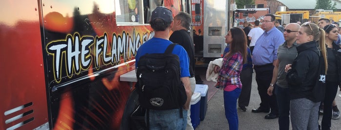 The Flaming Fish Food Truck is one of Buffalo's Food Trucks.