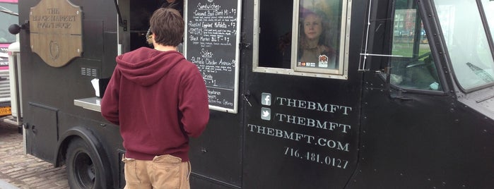 The Black Market Food Truck is one of Buffalo places to try.