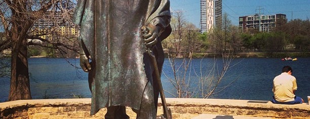 Stevie Ray Vaughan Statue is one of Austin.