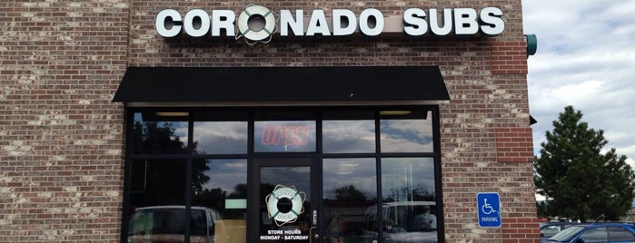 Coronado Subs is one of Food.