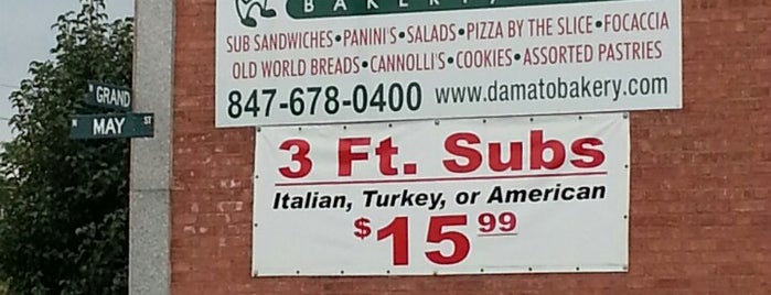 D'amato Bakery is one of Subs.