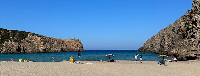 Spiaggia Cala Domestica is one of West-Sardinien / Italien.