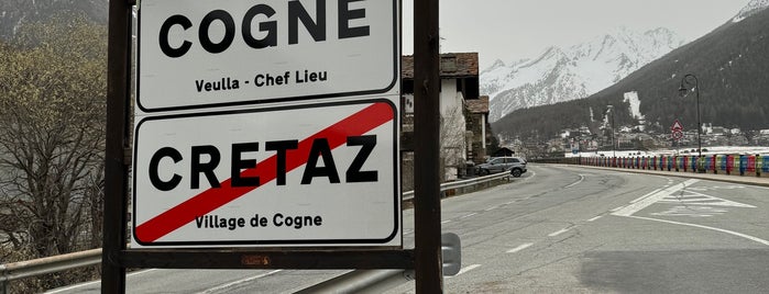 Cogne is one of Aosta.