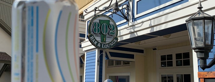 Bar 802 is one of Vermont.