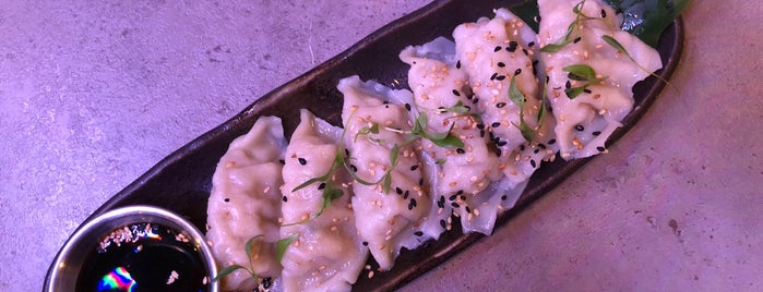 Crudos Fusion Art is one of The 13 Best Places for Gyoza in Miami.