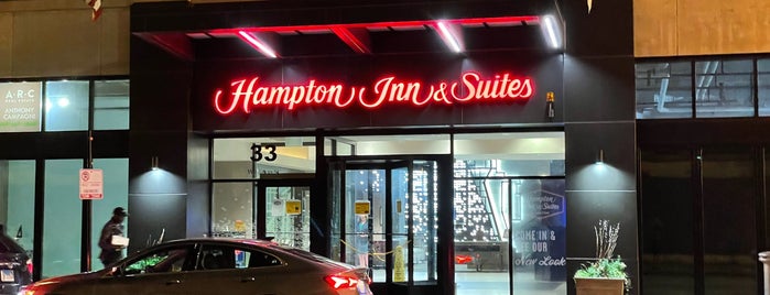 Hampton Inn & Suites is one of venue.