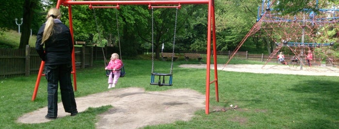 eingezäunter Spielplatz is one of Rüttenscheid.