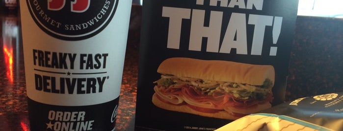 Jimmy John's is one of Eves Trip To Mo.