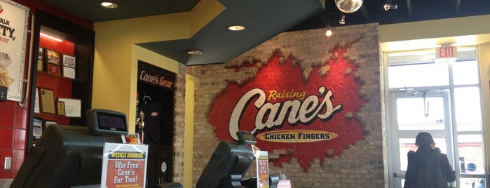Raising Cane's Chicken Fingers is one of JàNay’s Liked Places.