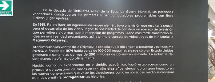 Museo del Videojuego is one of DF To Do.