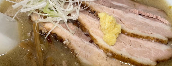 眞麺 穂高 is one of らぁめん.