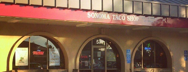Sonoma Taco Shop is one of Favorites.