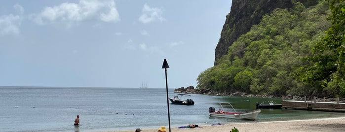 The Bayside Restaurant & Bar is one of Saint Lucia.