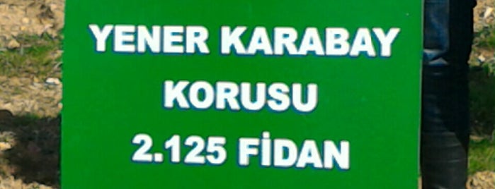 Yener Karabay Korusu is one of Tempat yang Disukai FATOŞ.