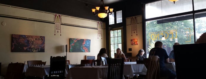 The Legend Irvington Cafe is one of Tempat yang Disimpan Emily.