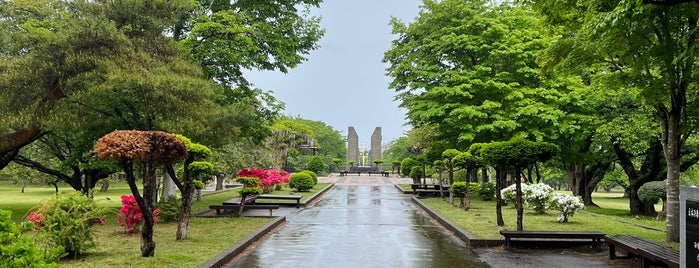 オニウシ公園 is one of 観光スポット.