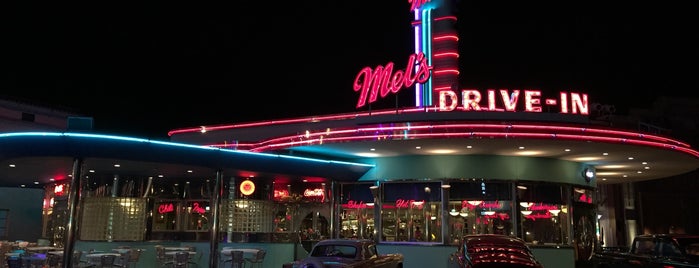 Mel's Drive-In is one of Universal Studios Japan.
