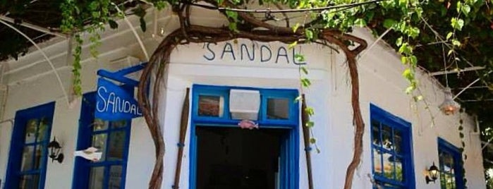 Sandal is one of Yeme içme.
