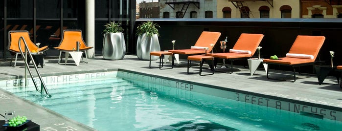SIXTY LES Hotel is one of NYC Rooftops - avoiding Midtown & Indoors.