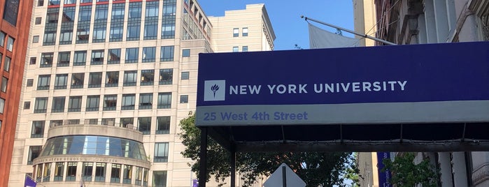 NYU Undergraduate Admissions is one of Done list.