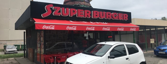 Szuper Burger is one of Kaja.
