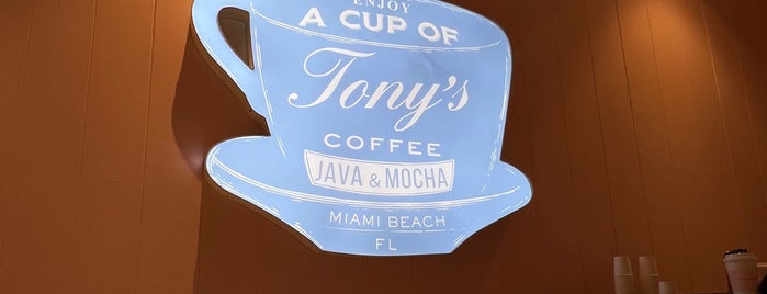 Tony’s Coffee is one of Florida.