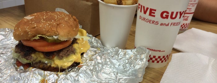 Five Guys is one of Road Trip: USA and Canada.