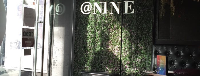 At Nine Restaurant & Bar is one of Tempat yang Disimpan Lizzie.