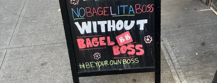 Bagel Boss is one of NY.